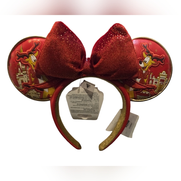 Disney Parks 2025 Mickey’s Very Merry Christmas Party Minnie Ears Headband NEW main image 4